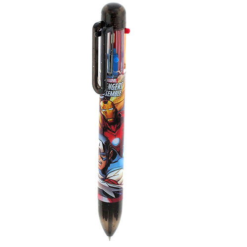 Avengers Authentic Licensed Black Multicolors Pen