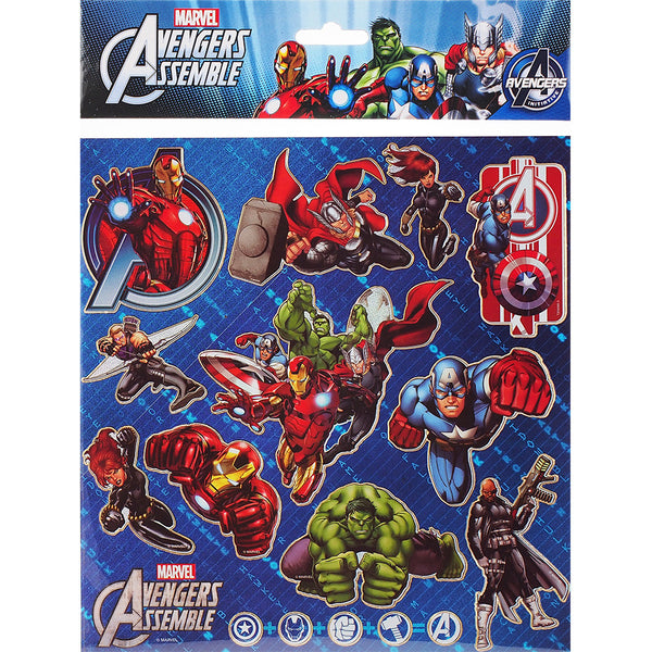 Avengers Authentic Licensed 12 Sheets of Stickers
