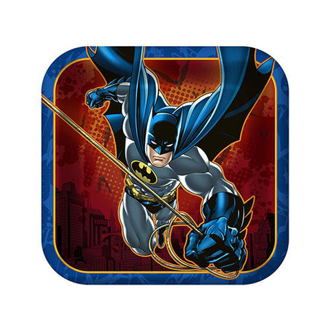 Batman Character 8 Dessert Plates 7"