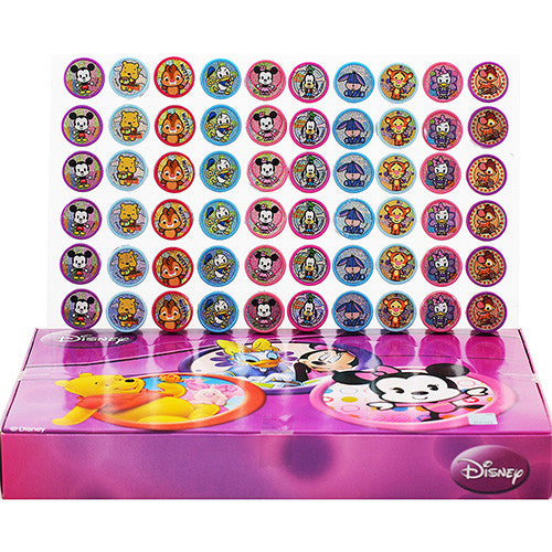 60 Disney Baby Mickey and Winnie The Pooh Friends Character Authentic Licensed Self Inking Stampers