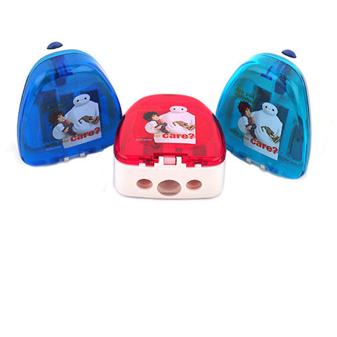 Big Hero Baymax and Hiro " Care " Character 3 Authentic Licensed Shapeners Pack