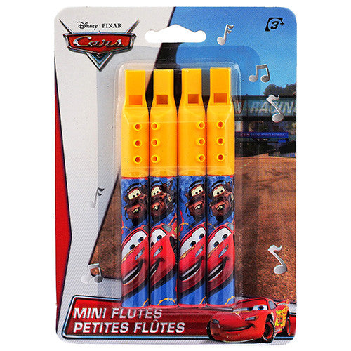 Car Character Authentic Licensed Yellow Mini Flutes for Party Favor