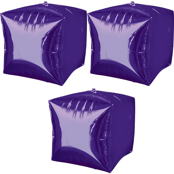 Cubez purple balloon