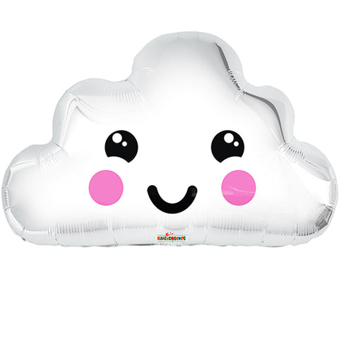 Smiling Cloud Balloon 20"