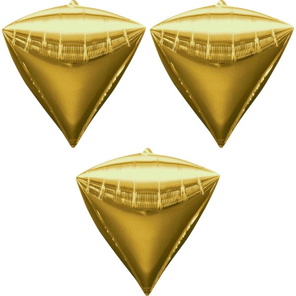 Diamond gold balloon