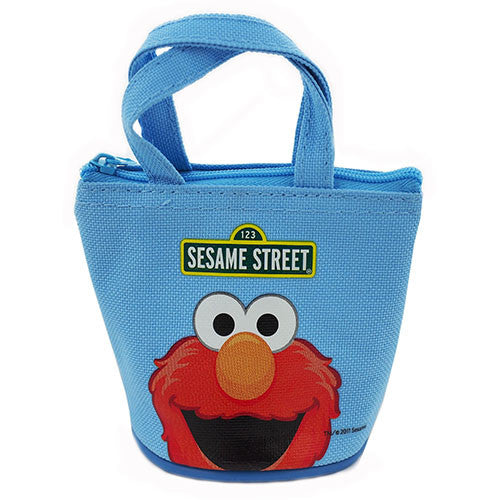 Elmo Sesame Street Light Blue Mini Coin Purse for Coin Storage