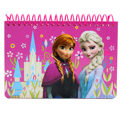Frozen Elsa and Anna Authentic Licensed Pink Autograph Book