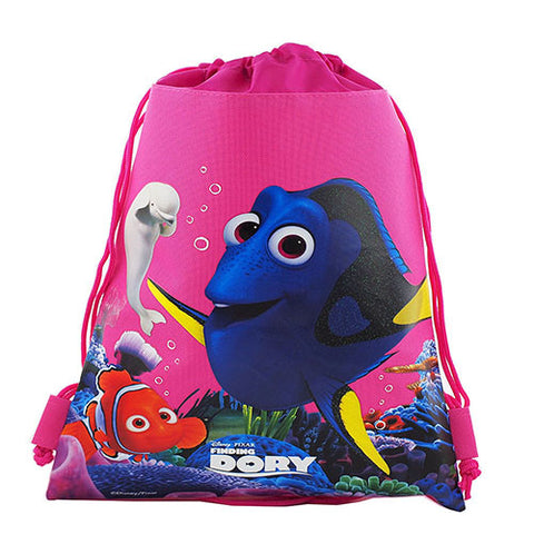 Finding Dory Character Authentic Licensed Pink Drawstring Bag
