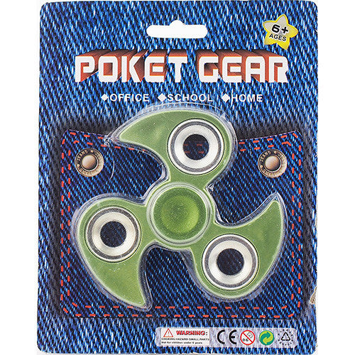 Pocket Gear Good Quality Spinning Shape Green Fingers Spinner