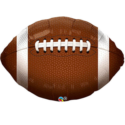 Jumbo Qualatex Football Foil Balloon 36"