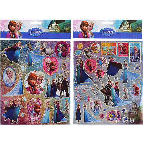 Frozen Authentic Licensed 12 Sheets of Stickers
