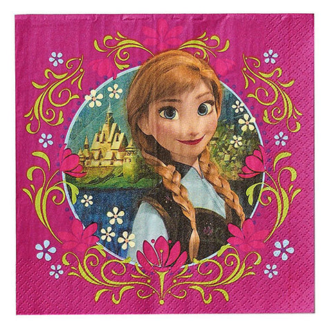 Frozen Authentic Licensed Luncheon Napkins 16ct