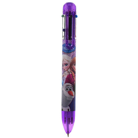 Frozen Character Elsa Anna and Olaf Authentic Licensed Purple Multicolors Pen