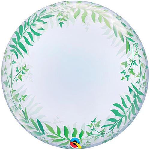 Greenery Decoration Bubble Balloon 24"