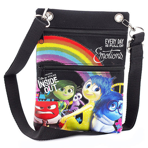 Inside Out Character Authentic Licensed Black Mini Shoudler Bag