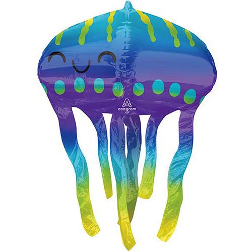 Jelly Fish Foil Balloon 31"