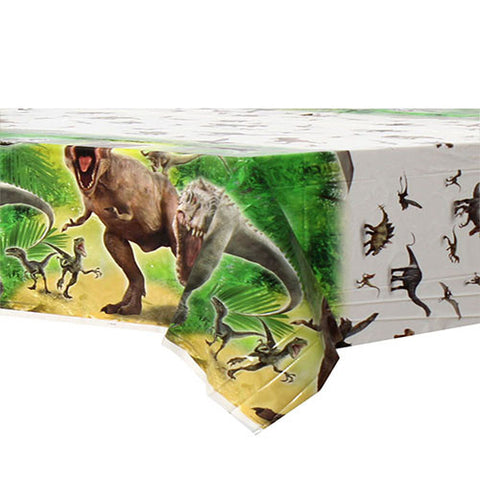 Jurassic World Plastic Authentic Licensed Table Cover 54" x 96 "
