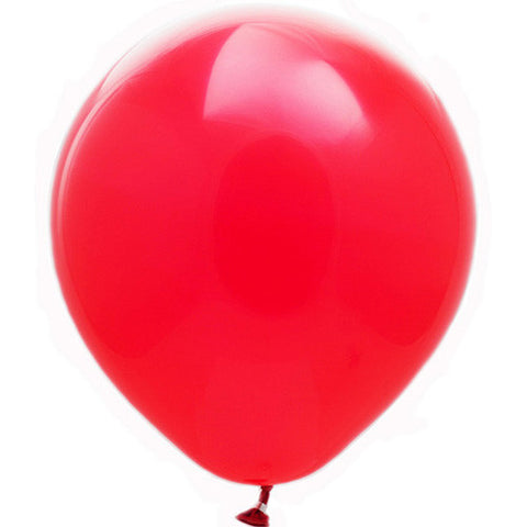 72 Light Red Latex Balloons 11"