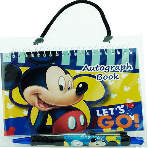 Mickey Mouse Autograph Book