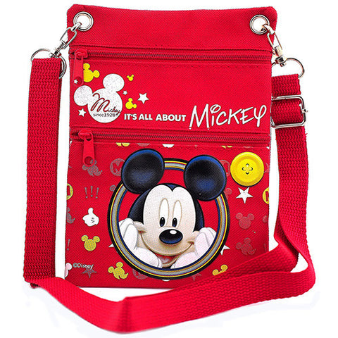 Mickey Mouse Character Authentic Licensed Red Mini Shoudler Bag