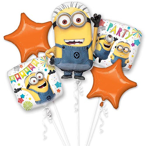 Despicable Me Minions Foil Balloon Bouquet