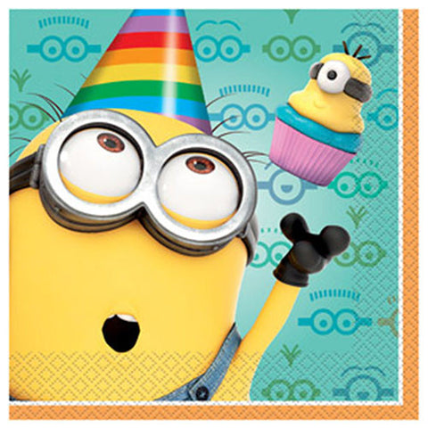 Despicable Me Minions Luncheon Napkins 16ct