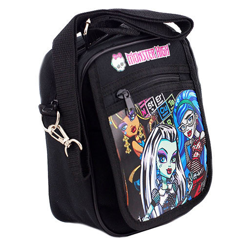 Monster High Character Authentic Licensed Black Medium Shoudler Bag