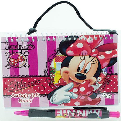 Minnie Mouse Autograph Book