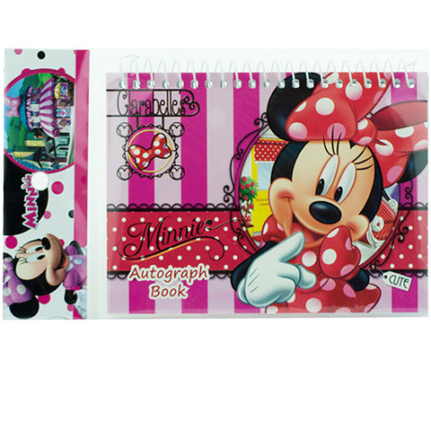 Minnie Mouse Autograph Book