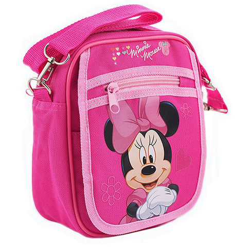 Minnie Mouse Character Authentic Licensed Hot Pink Medium Shoudler Bag