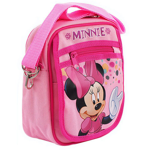 Minnie Mouse Character Authentic Licensed Pink Medium Shoudler Bag