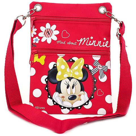 Minnie Mouse Character Authentic Licensed Red Mini Shoudler Bag