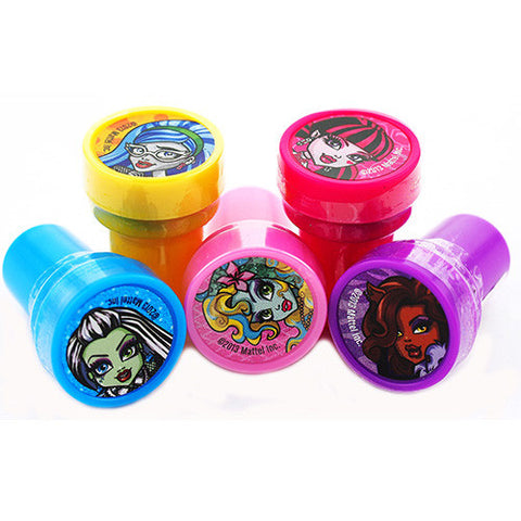 12 Monster High Authentic Licensed Self Inking Stampers