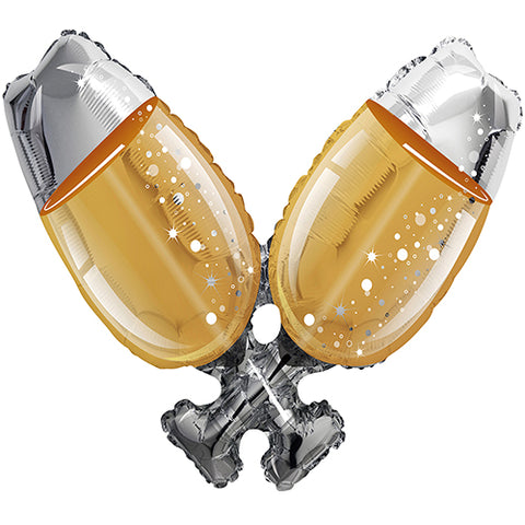 Champagne Glass Foil Balloon 36"