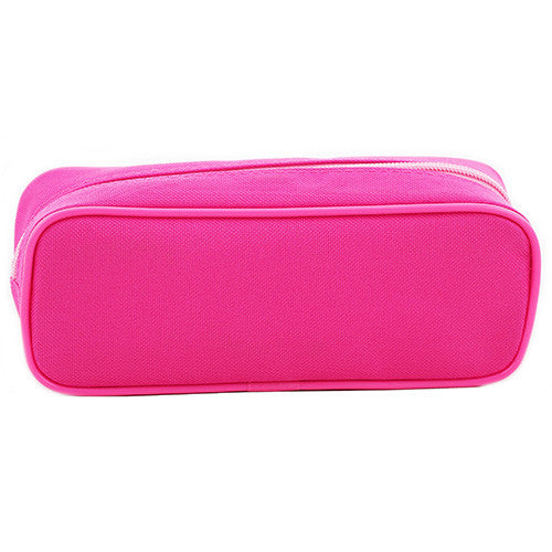 Frozen " I Am Olaf " Character Single Zipper Hot Pink Pencil Case