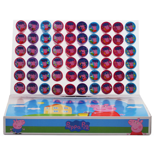 60 Peppa Pig Authentic Licensed Self Inking Stampers in a Box