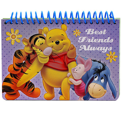 Winnie The Pooh " Best Friends Always " Authentic Licensed Autograph Book