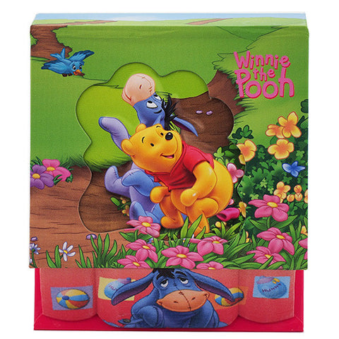 Winnie The Pooh Character " Pooh,Donkey & Bird " Authentic Licensed Beautiful Embossed Memo Pad