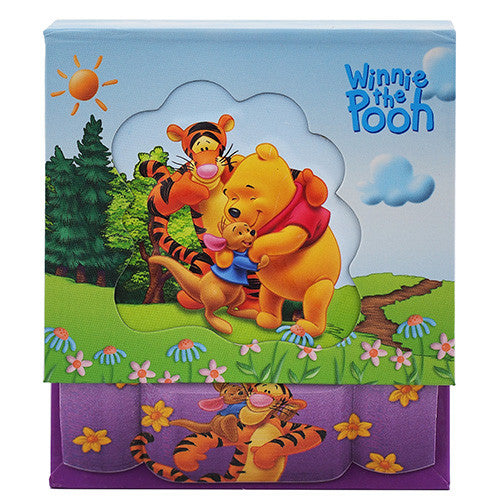 Winnie The Pooh Character " Pooh, Tigger & Roo " Authentic Licensed Beautiful Embossed Memo Pad