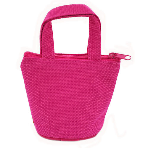 12 Princess Hot Pink Mini Coin Purse for Coin Storage