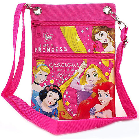 Princess Character Authentic Licensed Hot Pink " Gracious Thoughtful " Mini Shoudler Bag