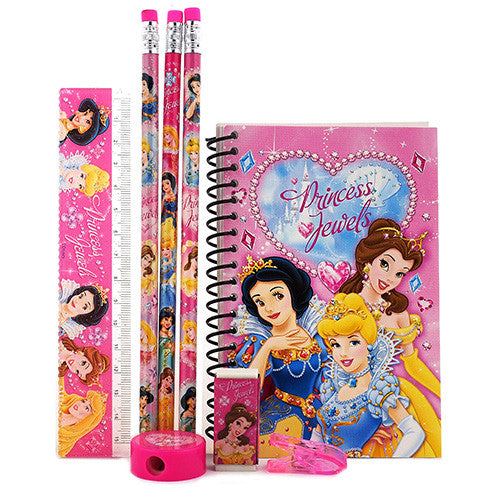 Princess Character Pink Stationery Set