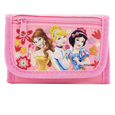 Princess Authentic Licensed Pink Trifold Wallet