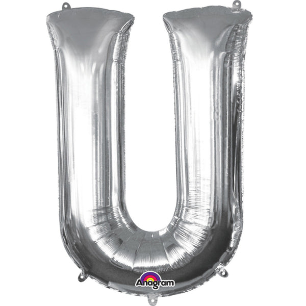 Air Filled Silver balloon