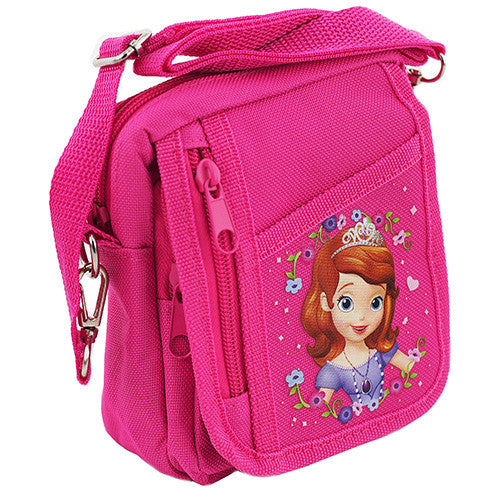 Princess Sofia Character Authentic Licensed Hot Pink Mini Shoudler Bag