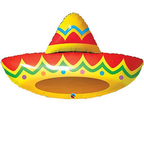 Sombrero Foil Balloon 41"