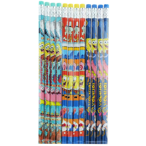 Spongebob pencils pack school supplies