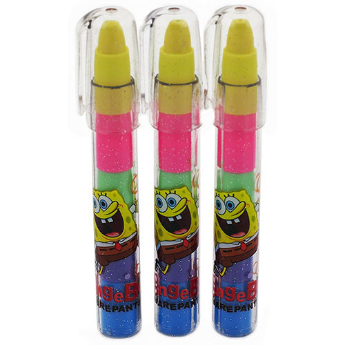 Spongebob Character 3 Authentic Licensed Erasers