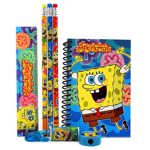 Spongebob Blue Stationery Set