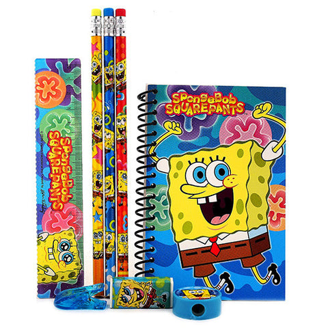 Spongebob Blue Stationery Set